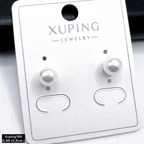 Сережки Xuping18К 20041 ( 0.6 см.)